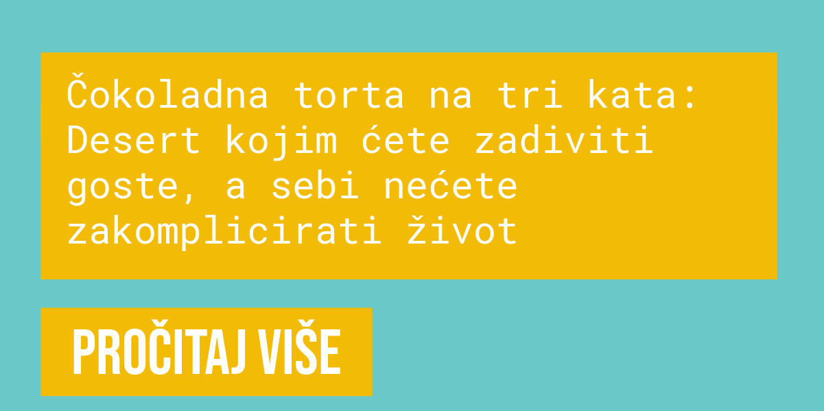 Cokoladna torta na tri kata recept