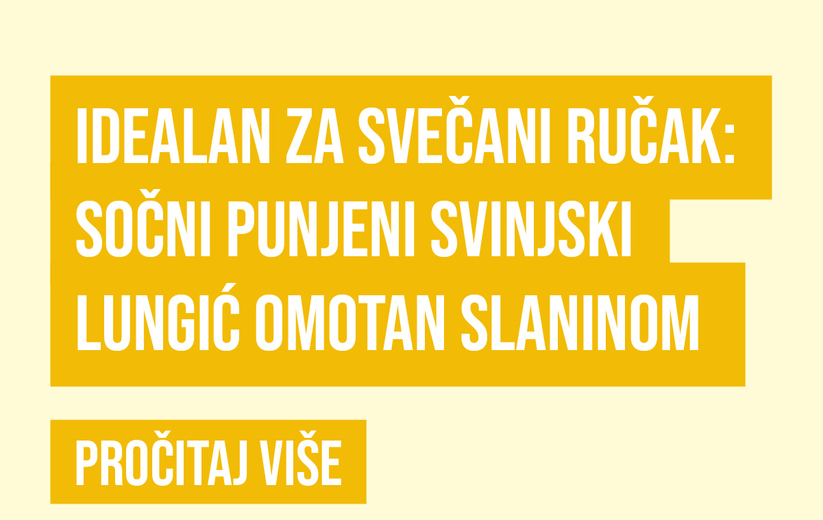 Punjeni svinjski file omotan slaninom recept
