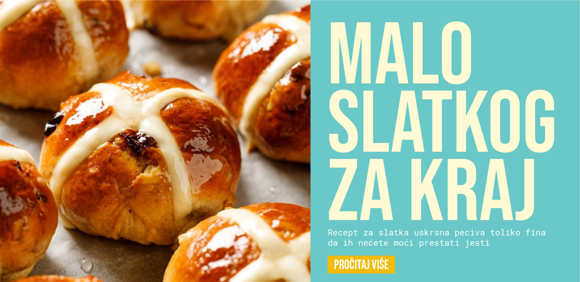 Recept za uskrsna peciva hot cross buns