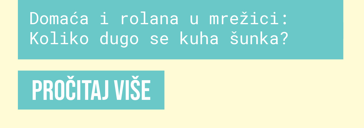 Koliko dugo se kuha sunka recept