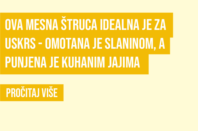 Recept za mesnu strucu punjenu jajima